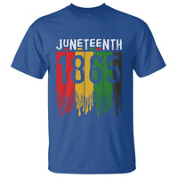Juneteenth Freedom Pride T Shirt African American Heritage Graphic
