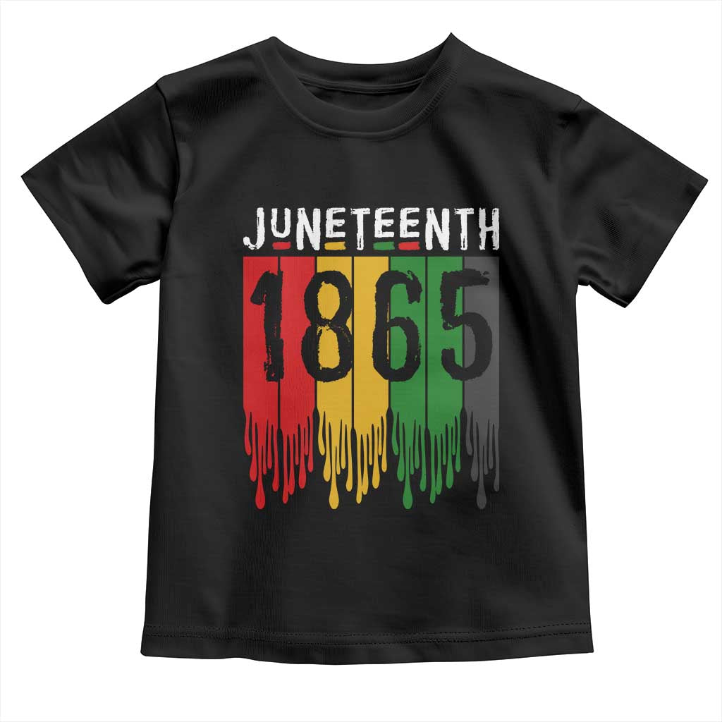 Juneteenth Freedom Pride Toddler T Shirt African American Heritage Graphic