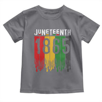 Juneteenth Freedom Pride Toddler T Shirt African American Heritage Graphic