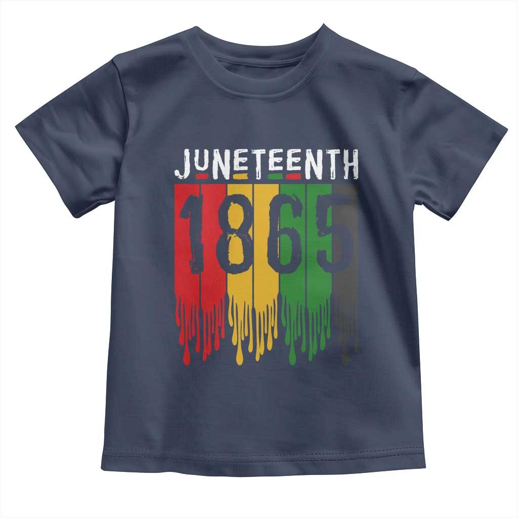 Juneteenth Freedom Pride Toddler T Shirt African American Heritage Graphic