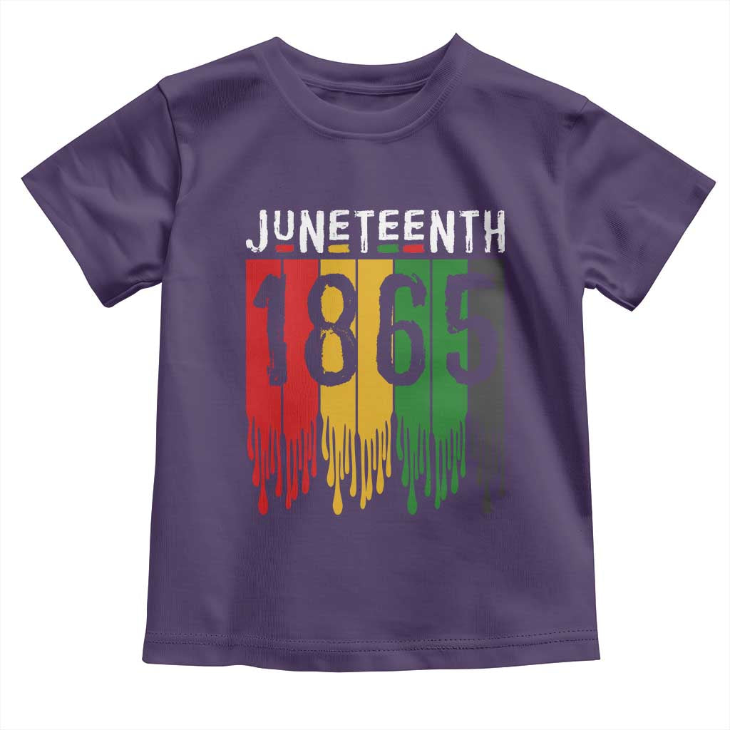 Juneteenth Freedom Pride Toddler T Shirt African American Heritage Graphic