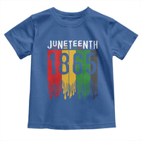 Juneteenth Freedom Pride Toddler T Shirt African American Heritage Graphic