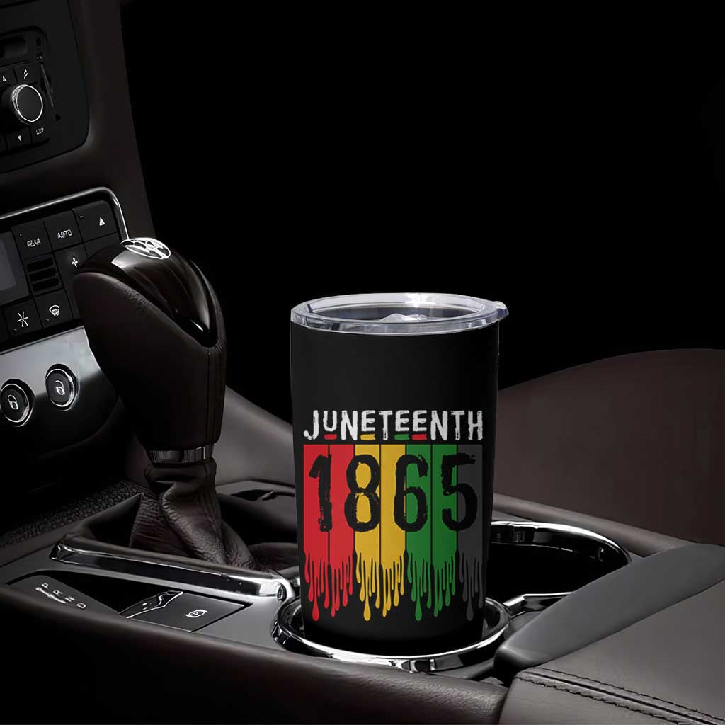 Juneteenth Freedom Pride Tumbler Cup African American Heritage Graphic