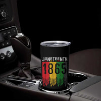 Juneteenth Freedom Pride Tumbler Cup African American Heritage Graphic