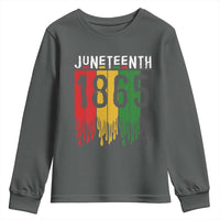 Juneteenth Freedom Pride Youth Sweatshirt African American Heritage Graphic