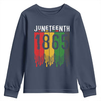 Juneteenth Freedom Pride Youth Sweatshirt African American Heritage Graphic