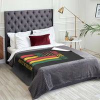 Juneteenth Rooted In Freedom 1865 Throw Blanket African American Pride