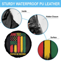 Juneteenth Rooted In Freedom 1865 Spare Tire Cover African American Pride