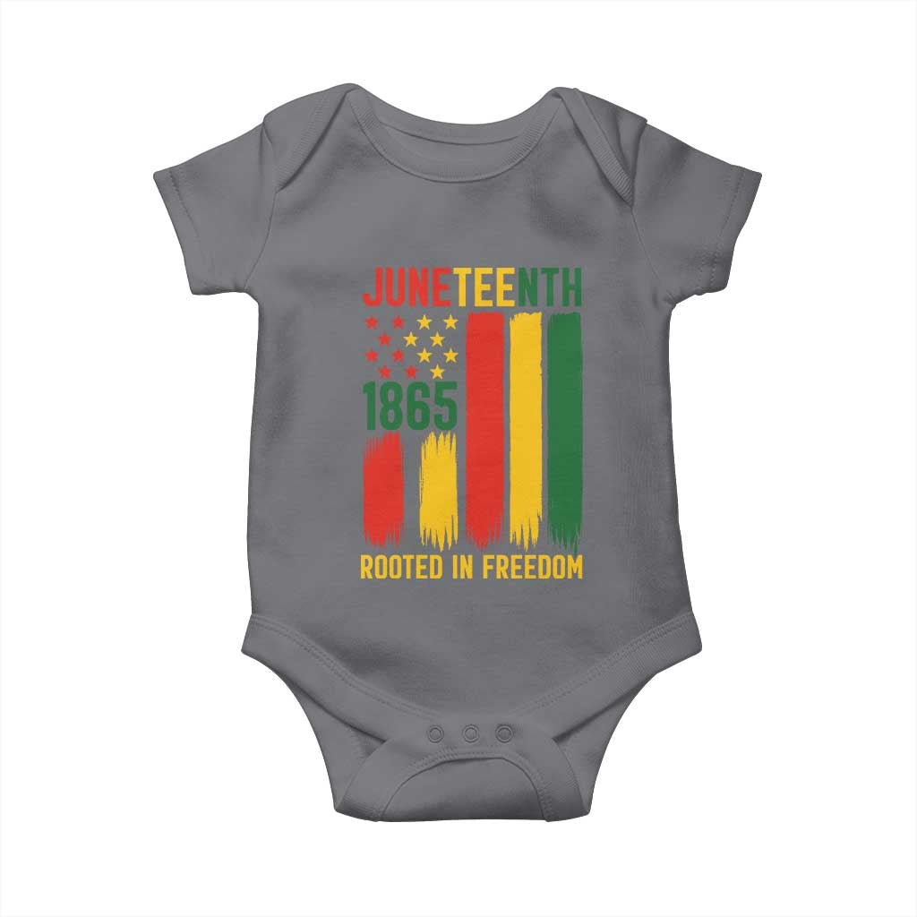 Juneteenth Rooted In Freedom 1865 Baby Onesie African American Pride