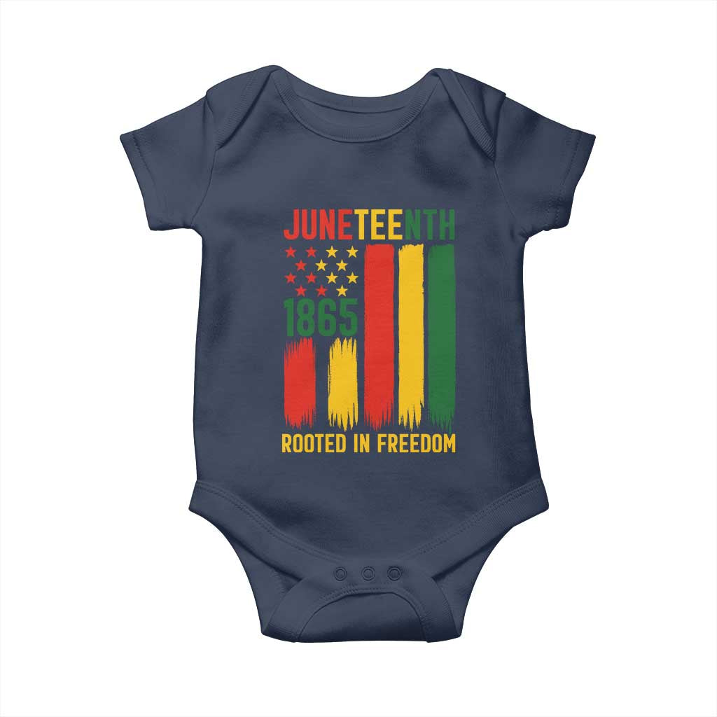 Juneteenth Rooted In Freedom 1865 Baby Onesie African American Pride