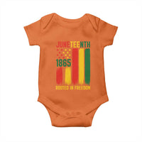Juneteenth Rooted In Freedom 1865 Baby Onesie African American Pride