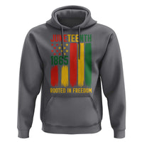Juneteenth Rooted In Freedom 1865 Hoodie African American Pride