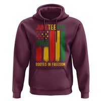 Juneteenth Rooted In Freedom 1865 Hoodie African American Pride