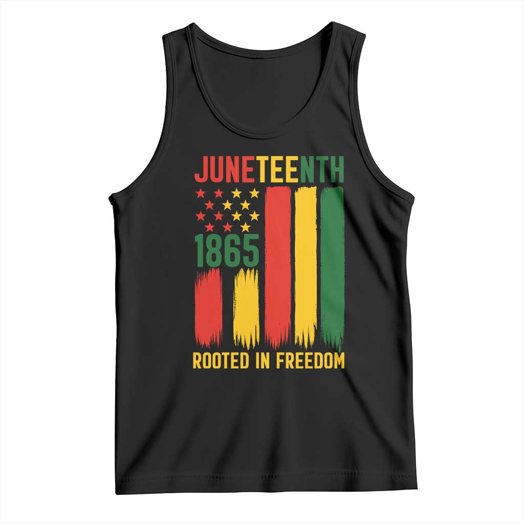 Juneteenth Rooted In Freedom 1865 Tank Top African American Pride