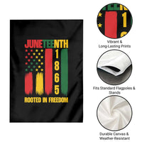 Juneteenth 1865 Freedom Pride Garden Flag African American Heritage Graphic