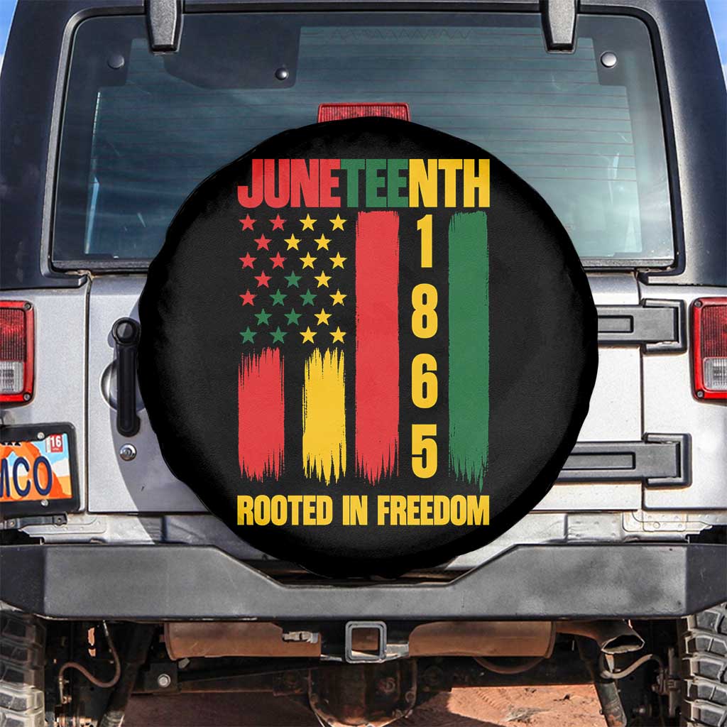 Juneteenth 1865 Freedom Pride Spare Tire Cover African American Heritage Graphic