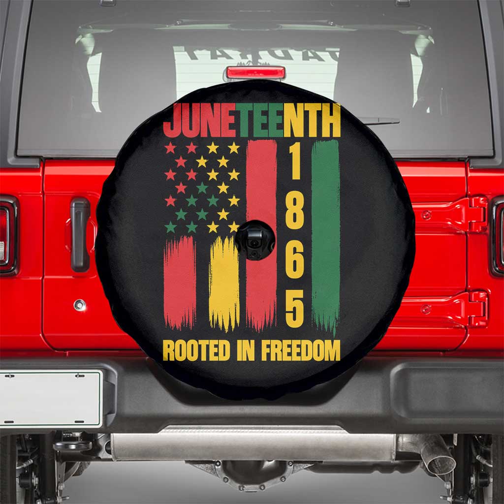 Juneteenth 1865 Freedom Pride Spare Tire Cover African American Heritage Graphic