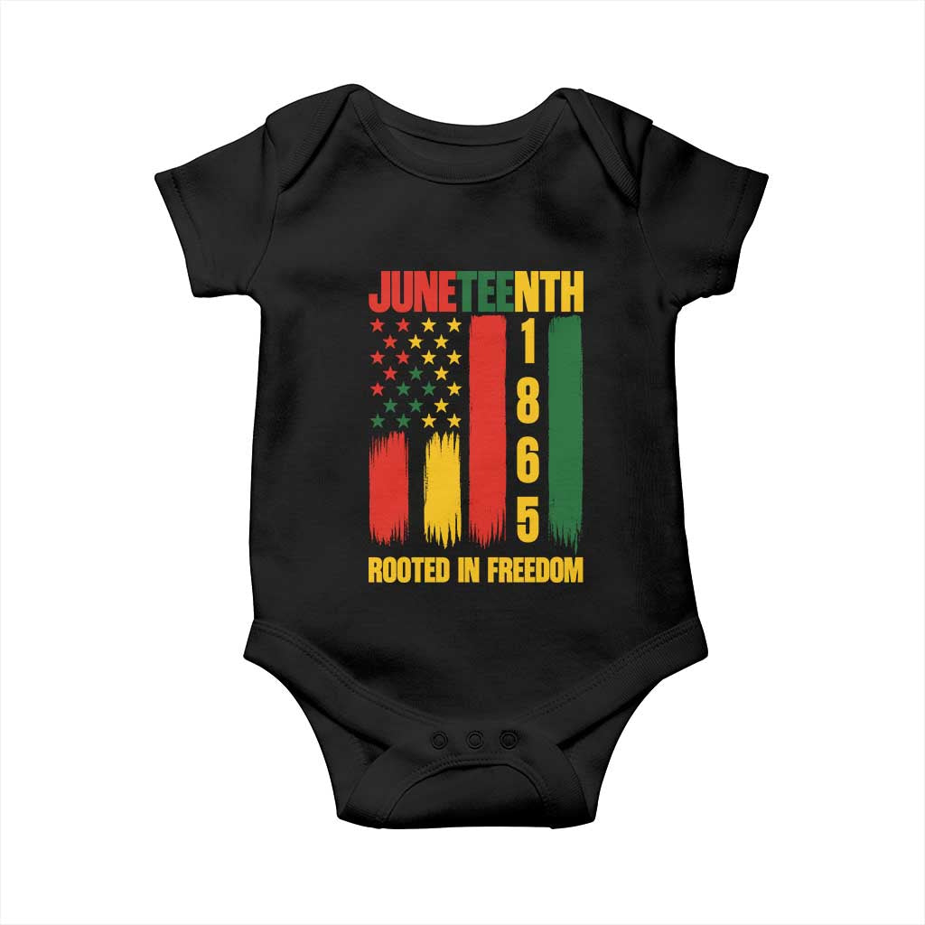 Juneteenth 1865 Freedom Pride Baby Onesie African American Heritage Graphic