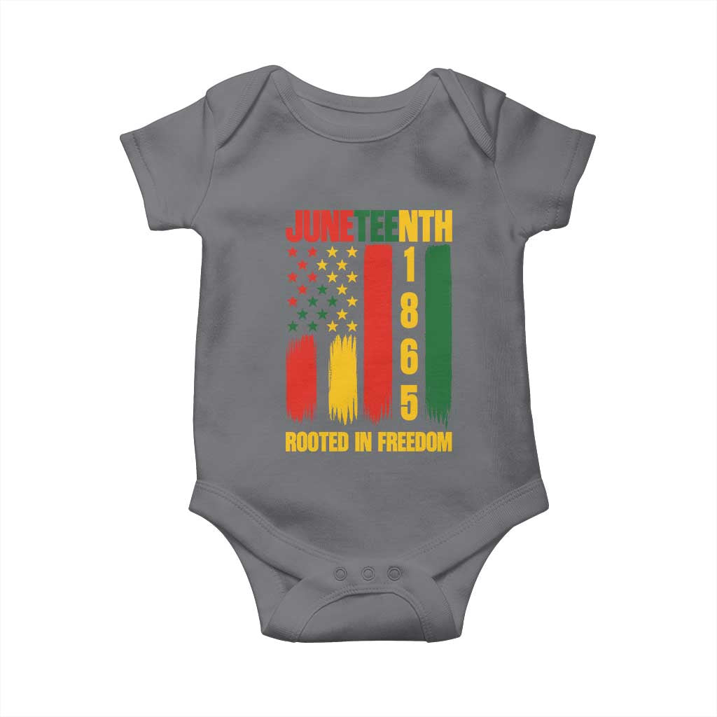 Juneteenth 1865 Freedom Pride Baby Onesie African American Heritage Graphic