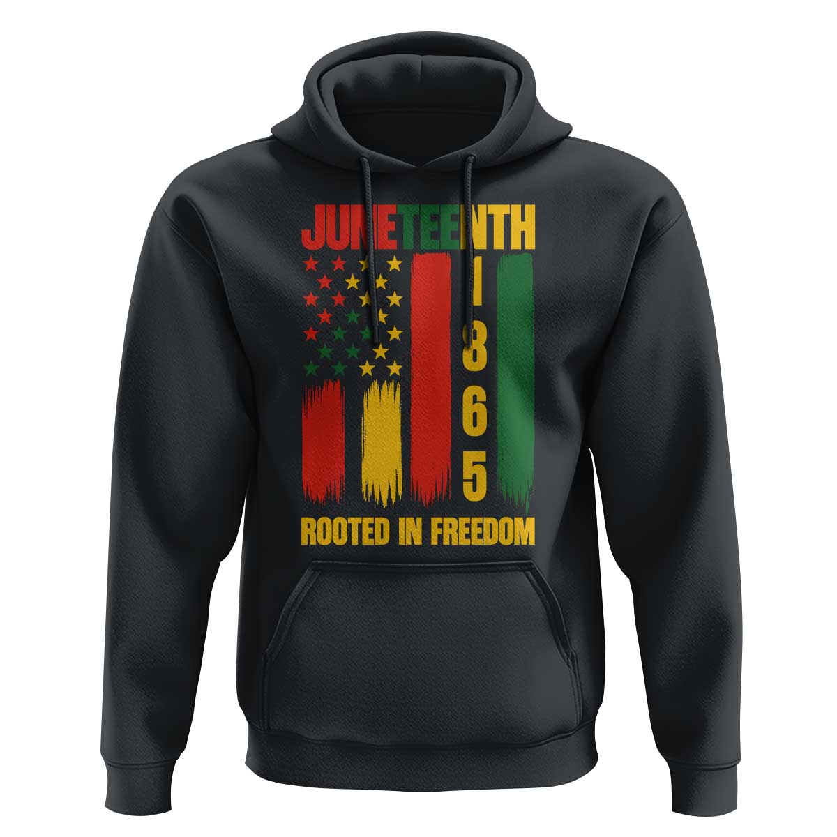 Juneteenth 1865 Freedom Pride Hoodie African American Heritage Graphic