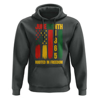 Juneteenth 1865 Freedom Pride Hoodie African American Heritage Graphic