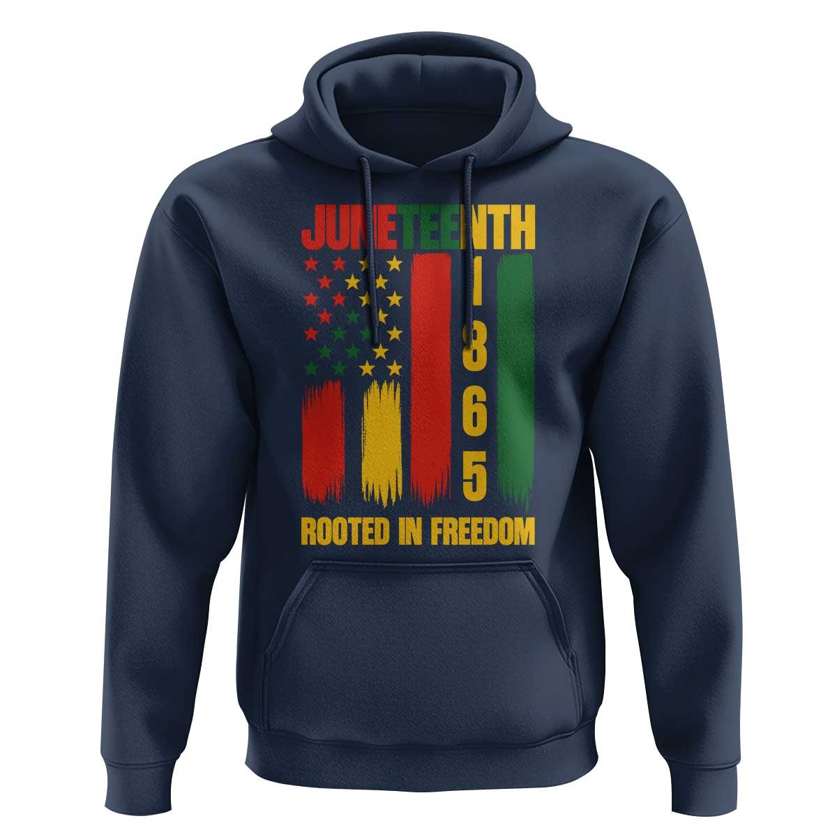Juneteenth 1865 Freedom Pride Hoodie African American Heritage Graphic
