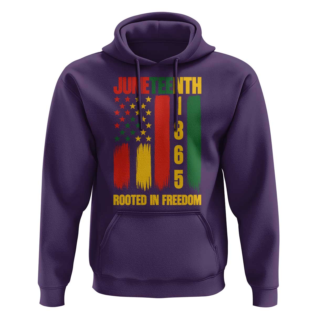 Juneteenth 1865 Freedom Pride Hoodie African American Heritage Graphic