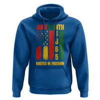 Juneteenth 1865 Freedom Pride Hoodie African American Heritage Graphic