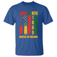 Juneteenth 1865 Freedom Pride T Shirt African American Heritage Graphic
