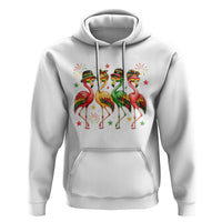 Funny Juneteenth Flamingos Squad Hoodie African American Heritage