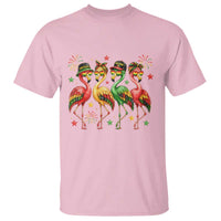 Funny Juneteenth Flamingos Squad T Shirt African American Heritage