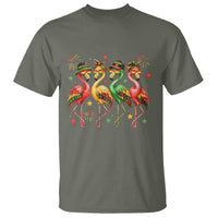 Funny Juneteenth Flamingos Squad T Shirt African American Heritage