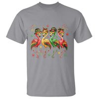 Funny Juneteenth Flamingos Squad T Shirt African American Heritage