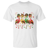 Funny Juneteenth Flamingos Squad T Shirt African American Heritage