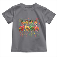 Funny Juneteenth Flamingos Squad Toddler T Shirt African American Heritage