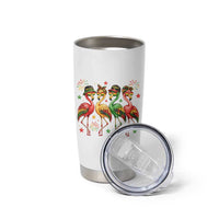 Funny Juneteenth Flamingos Squad Tumbler Cup African American Heritage