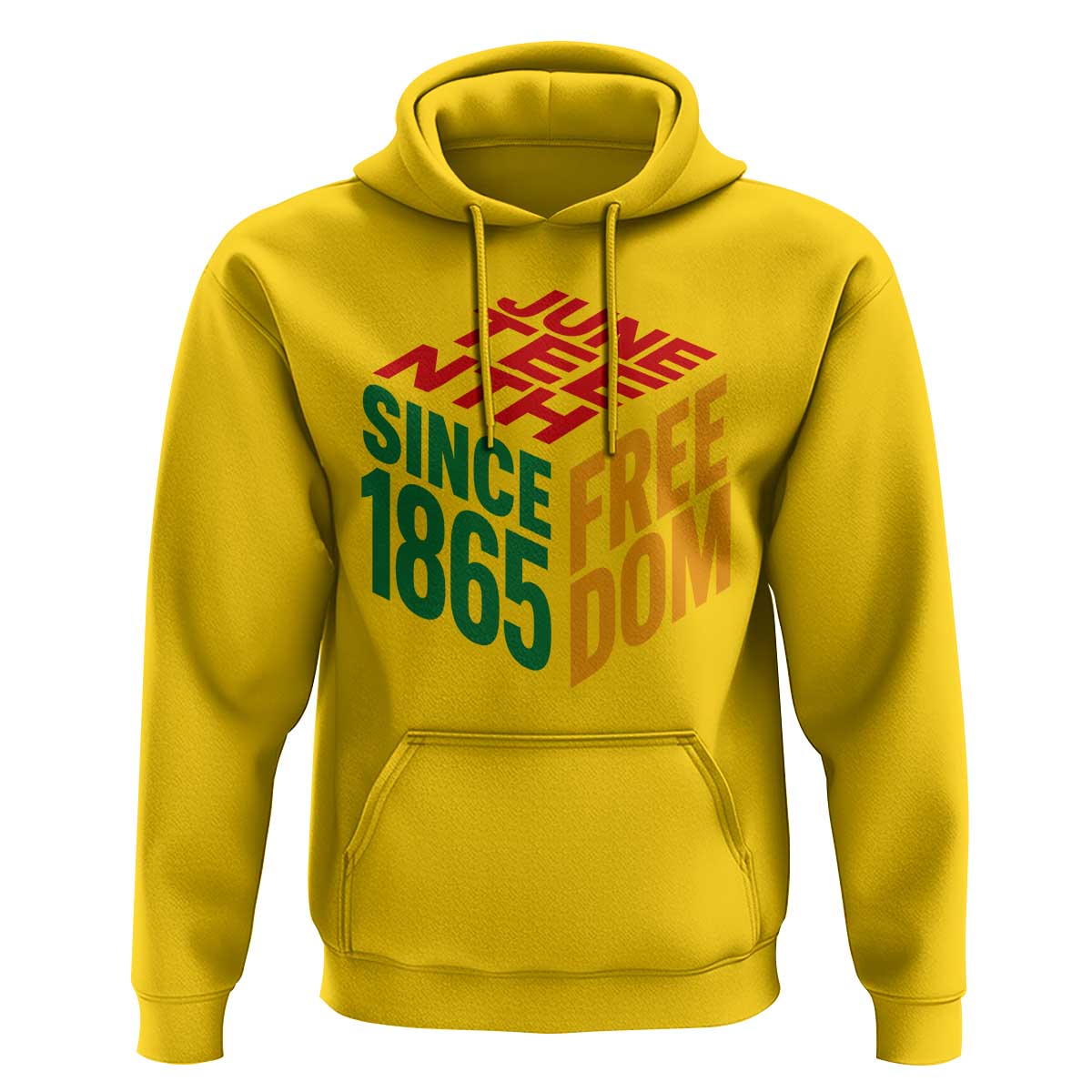 Juneteenth 1865 Freedom Hoodie African American Pride