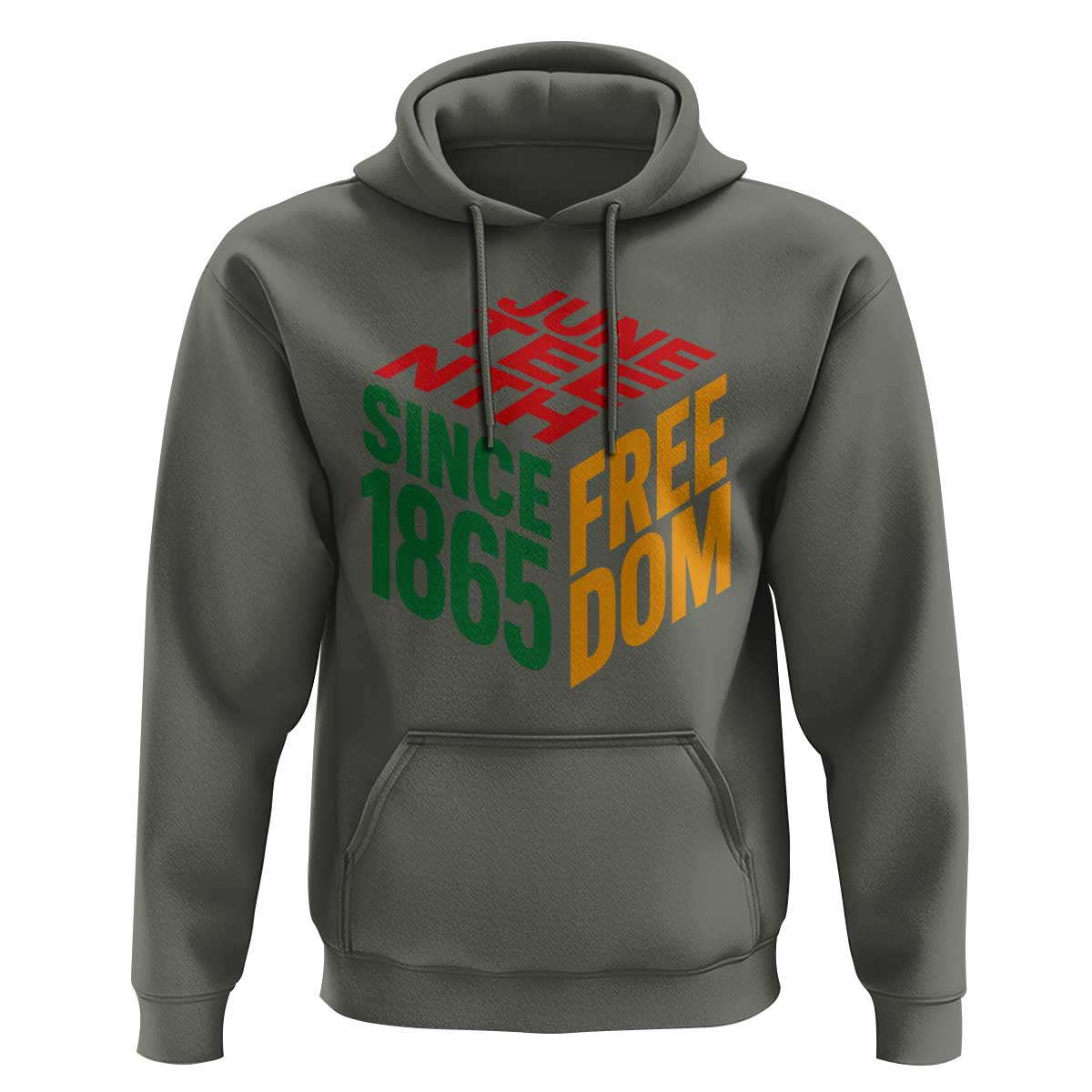 Juneteenth 1865 Freedom Hoodie African American Pride