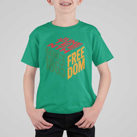 Juneteenth 1865 Freedom T Shirt For Kid African American Pride