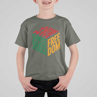 Juneteenth 1865 Freedom T Shirt For Kid African American Pride