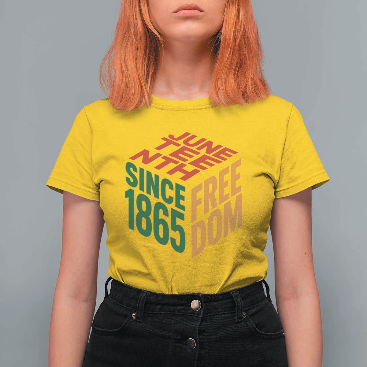 Juneteenth 1865 Freedom T Shirt For Women African American Pride