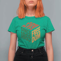 Juneteenth 1865 Freedom T Shirt For Women African American Pride