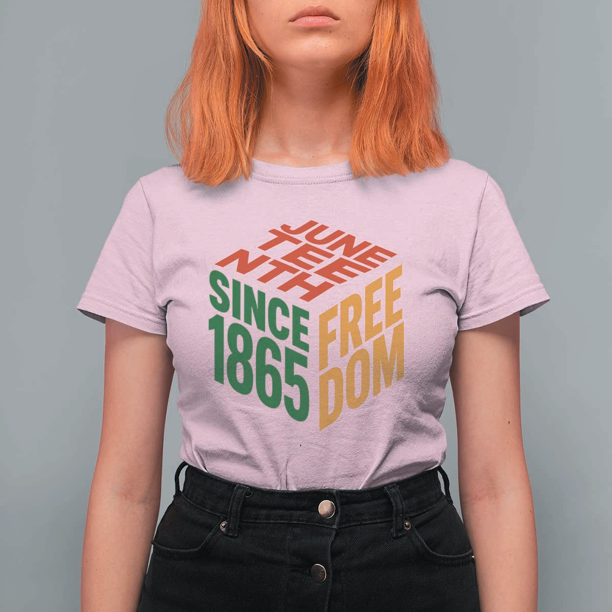 Juneteenth 1865 Freedom T Shirt For Women African American Pride
