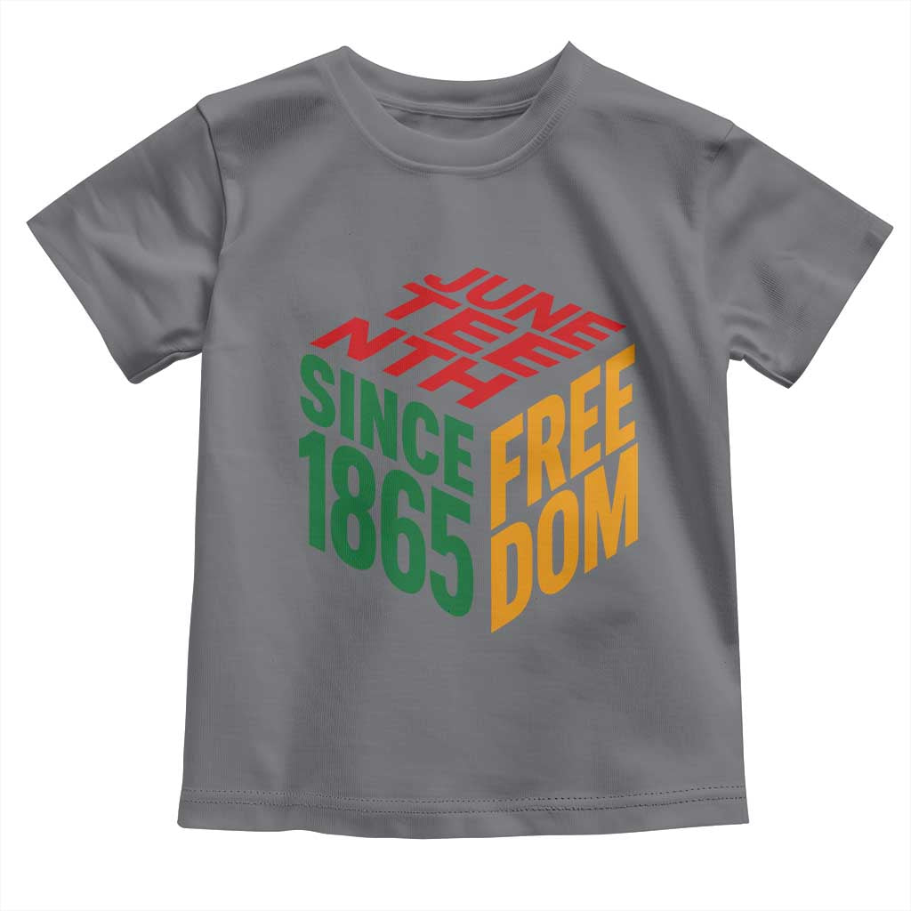 Juneteenth 1865 Freedom Toddler T Shirt African American Pride
