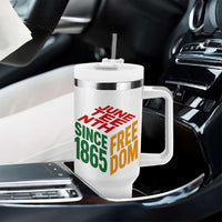 Juneteenth 1865 Freedom Tumbler With Handle African American Pride