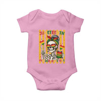 Skeleton Juneteenth Freedom Baby Onesie African American Pride Gift