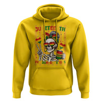 Skeleton Juneteenth Freedom Hoodie African American Pride Gift