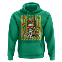 Skeleton Juneteenth Freedom Hoodie African American Pride Gift
