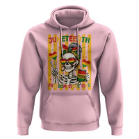 Skeleton Juneteenth Freedom Hoodie African American Pride Gift