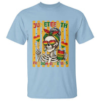 Skeleton Juneteenth Freedom T Shirt African American Pride Gift